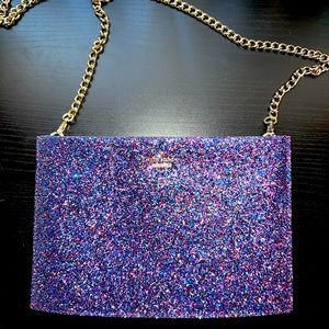 Glitter kate spade purse